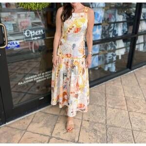 NEW MARIE OLIVER jada dress in multi